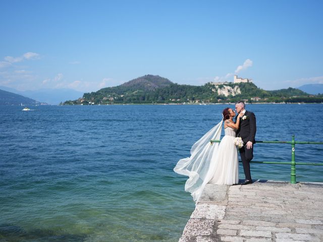 Il matrimonio di Paola e Davide a Arona, Novara 56