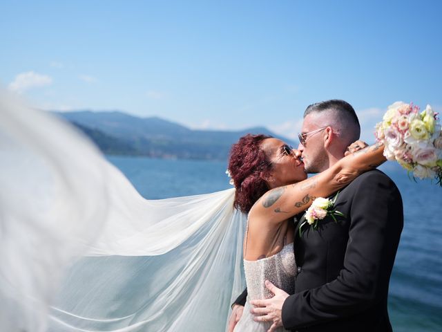 Il matrimonio di Paola e Davide a Arona, Novara 57