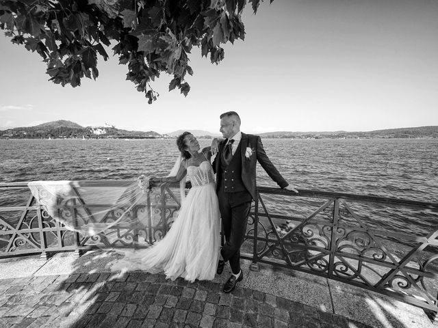 Il matrimonio di Paola e Davide a Arona, Novara 61