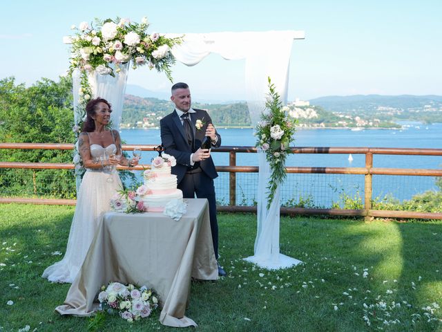 Il matrimonio di Paola e Davide a Arona, Novara 72