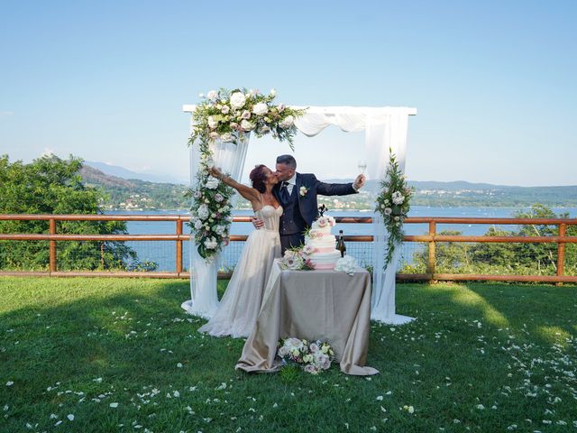 Il matrimonio di Paola e Davide a Arona, Novara 75