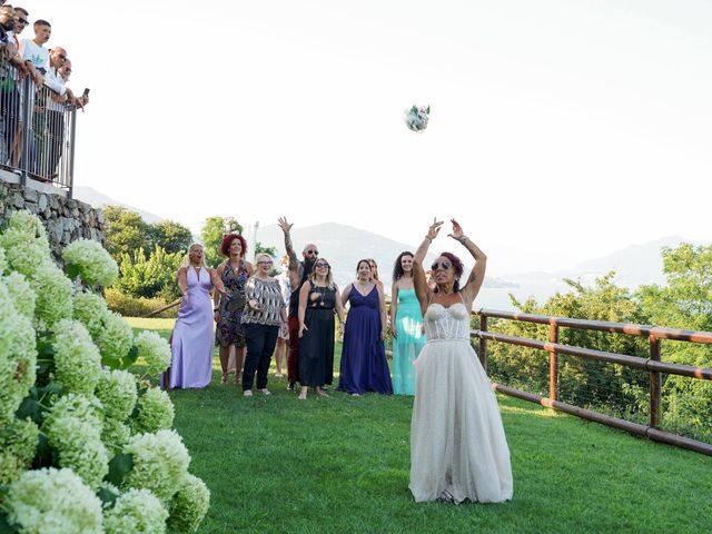 Il matrimonio di Paola e Davide a Arona, Novara 78