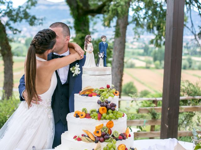 Il matrimonio di Marco e Valentina a Cagli, Pesaro - Urbino 55