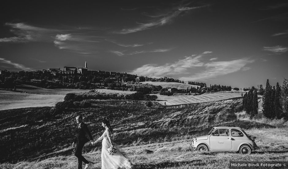 Il matrimonio di Paolo e Katia a Pienza, Siena