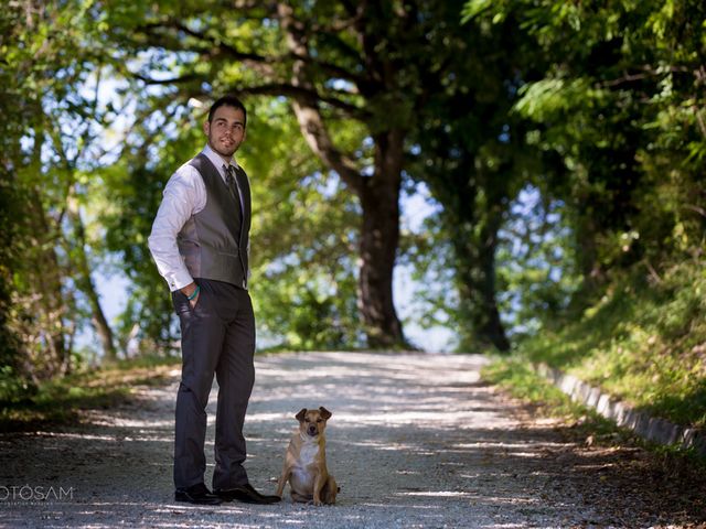 Il matrimonio di Paolo e Tina a Sassoferrato, Ancona 2
