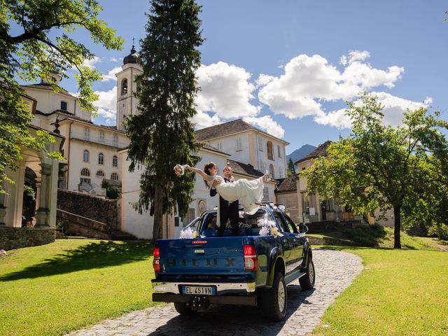 Il matrimonio di Cviko e Elena a Domodossola, Verbania 37