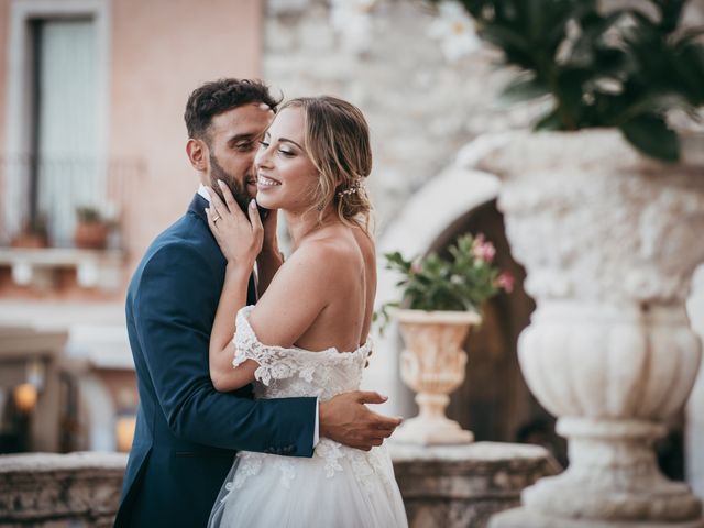 Il matrimonio di Caterina e Francesco a Taormina, Messina 201