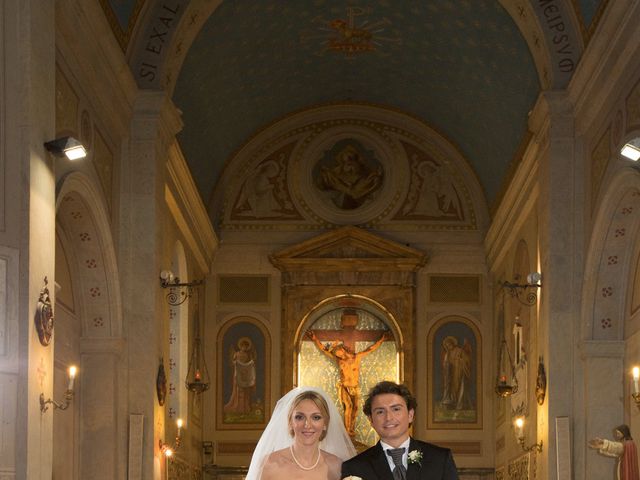 Il matrimonio di Simone e Elisa a Nemi, Roma 35