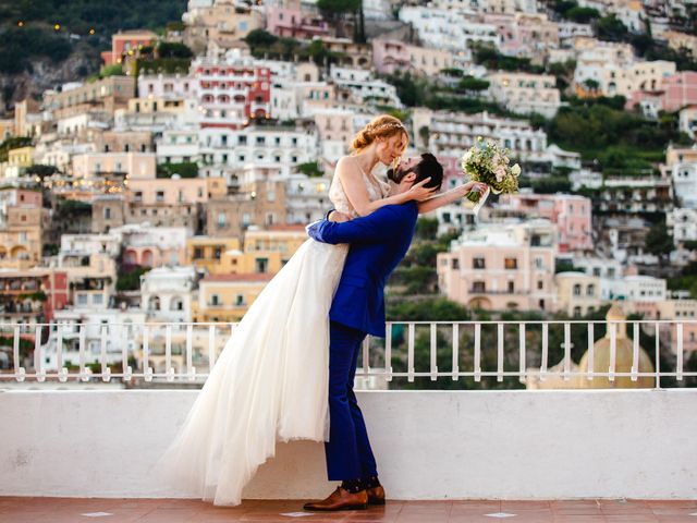 Il matrimonio di Nick e Natalie a Positano, Salerno 1