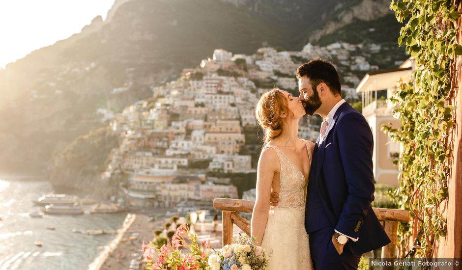 Il matrimonio di Nick e Natalie a Positano, Salerno