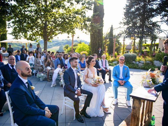 Il matrimonio di Michele e Claudia a Montespertoli, Firenze 19