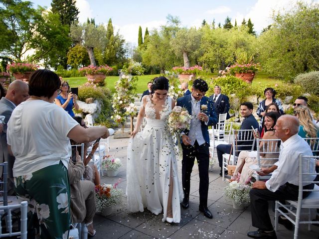 Il matrimonio di Michele e Claudia a Montespertoli, Firenze 20