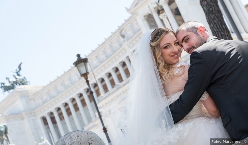 Il matrimonio di Federico e Luana a Roma, Roma