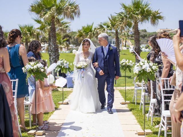 Il matrimonio di Vittoria e Salvo a Brucoli, Siracusa 8