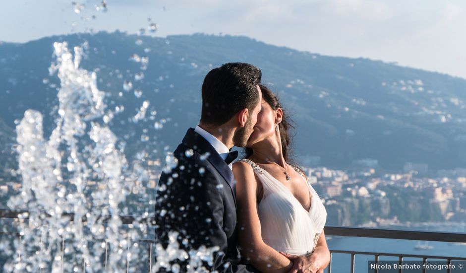 Il matrimonio di Nicola e Serena a Vico Equense, Napoli