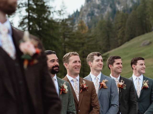 Il matrimonio di Sam e Amelia a Selva di Val Gardena-Wolkenstein in, Bolzano 59