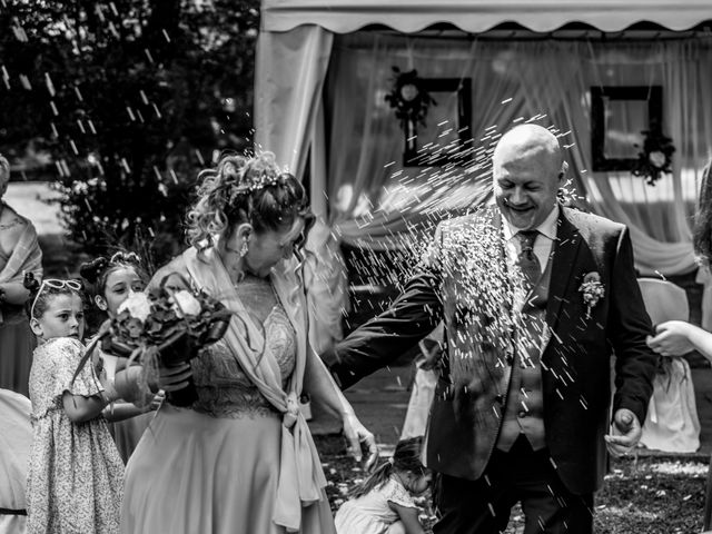 Il matrimonio di Claudio e Stefania a Garbagnate Monastero, Lecco 23