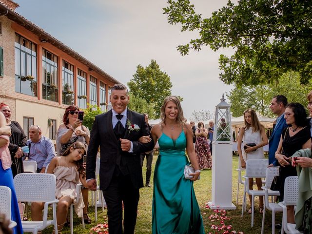 Il matrimonio di Davide e Enza a Montiglio Monferrato, Asti 19