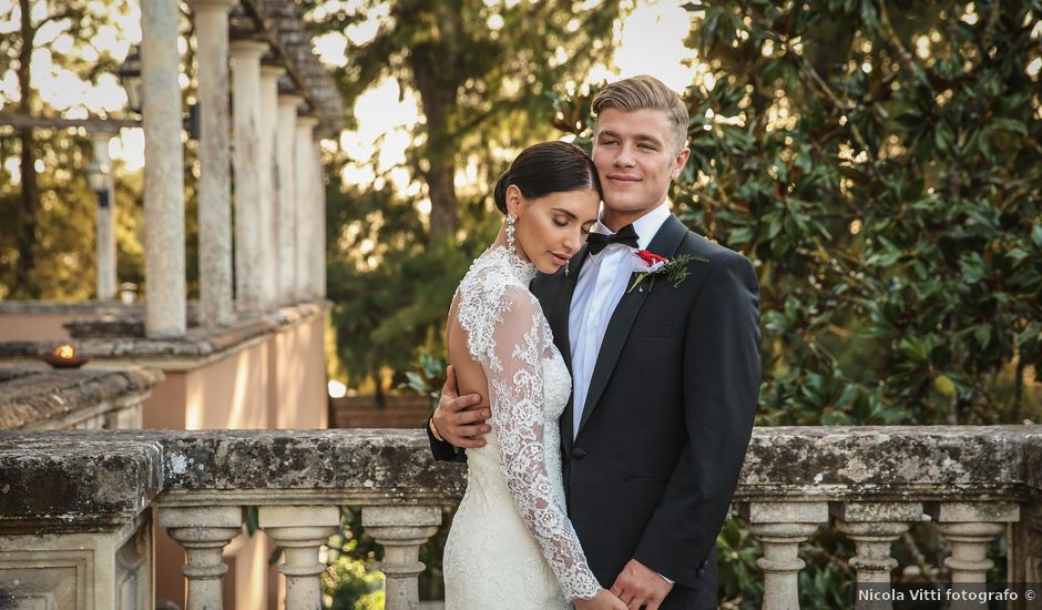 Il matrimonio di Ben e Catherine a Cutrofiano, Lecce