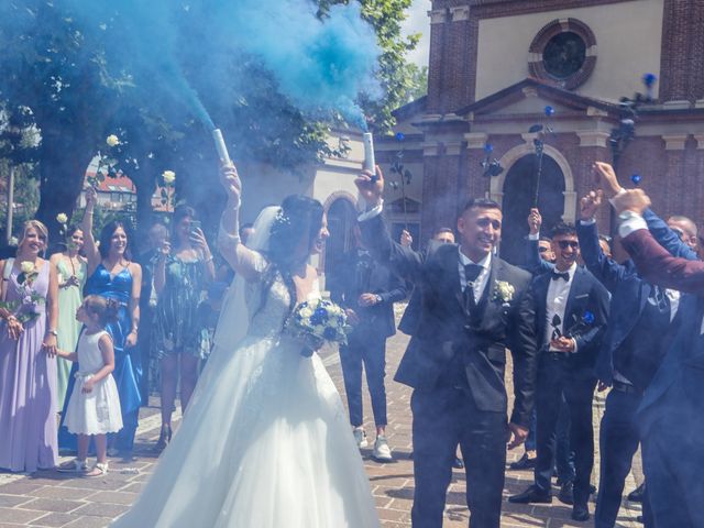 Il matrimonio di Davide e Francesca a Fino Mornasco, Como 31