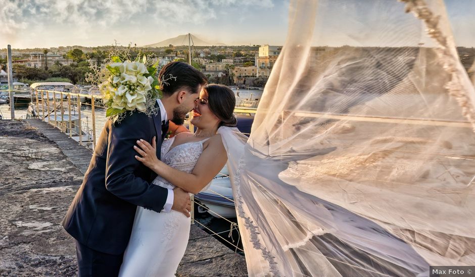 Il matrimonio di federica e Pietro a Adrano, Catania