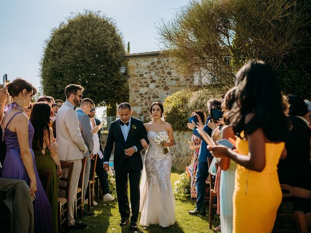 Il matrimonio di Federico e Serena a Torrita di Siena, Siena 49