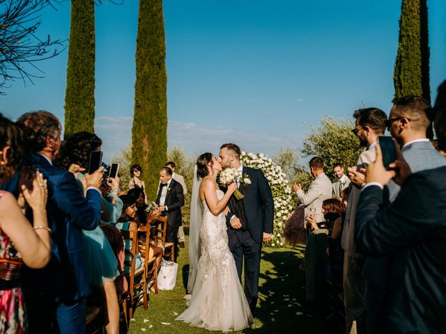 Il matrimonio di Federico e Serena a Torrita di Siena, Siena 59