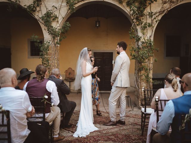 Il matrimonio di Chris e Sarah a Barberino Val d&apos;Elsa, Firenze 14