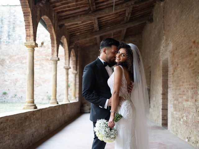 Il matrimonio di Elisabetta e Vincenzo a Colle di Val d&apos;Elsa, Siena 48