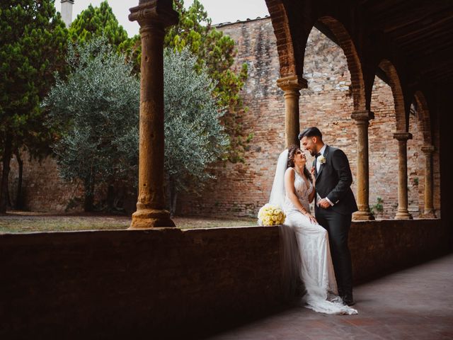 Il matrimonio di Elisabetta e Vincenzo a Colle di Val d&apos;Elsa, Siena 51