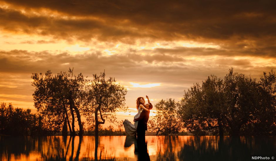 Il matrimonio di Elisabetta e Vincenzo a Colle di Val d'Elsa, Siena
