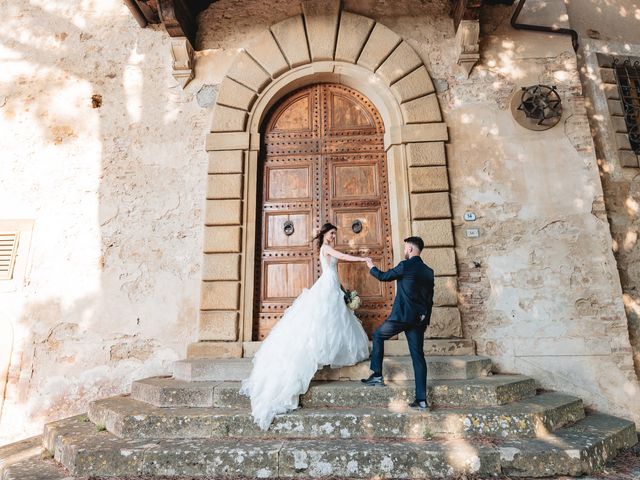 Il matrimonio di Giuseppe e Ilaria a Castelfiorentino, Firenze 43