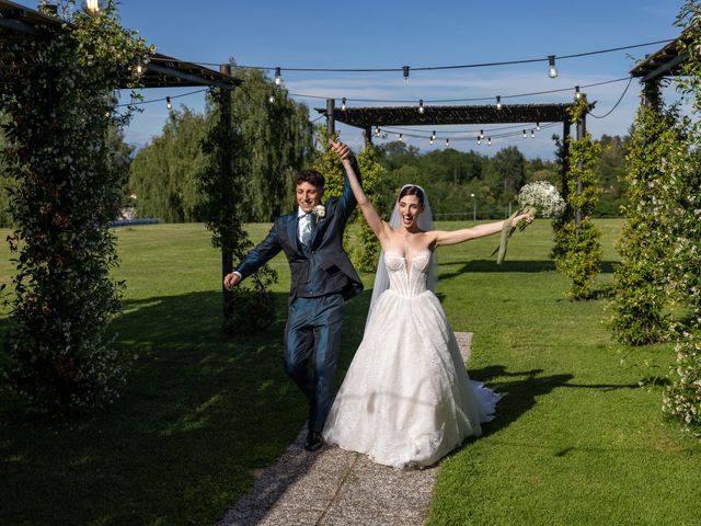 Il matrimonio di Matteo e Martina a Pombia, Novara 34