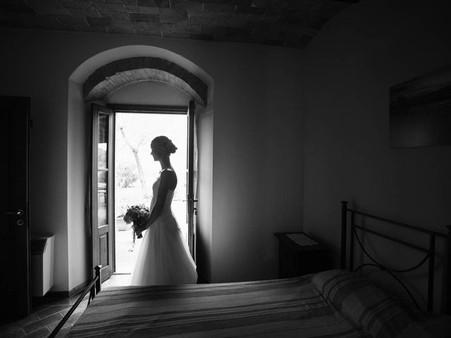 Il matrimonio di Michel e Kristine a Volterra, Pisa 17