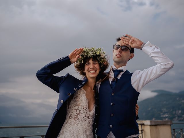 Il matrimonio di Federico e Giulia a Luino, Varese 46