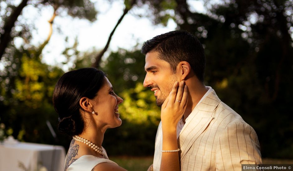 Il matrimonio di David e Flavia a Roma, Roma