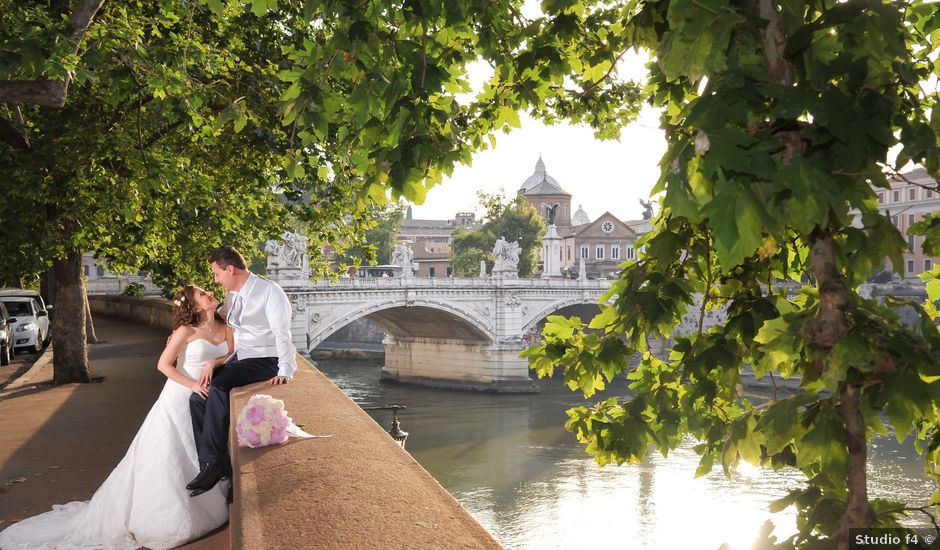 Il matrimonio di Ruggero e Roberta a Roma, Roma