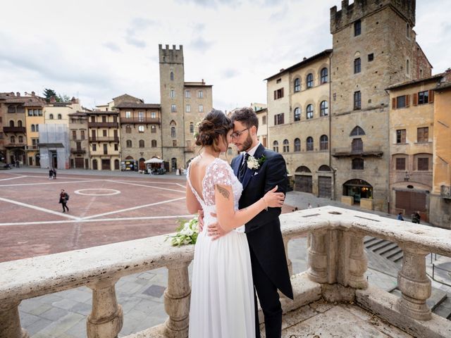 Il matrimonio di Riccardo e Audrey a Monte San Savino, Arezzo 56