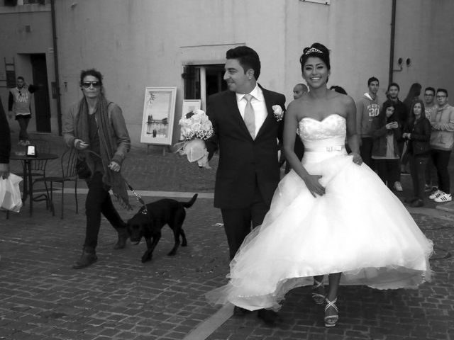 Il matrimonio di Nicolo&apos; e Anggi a Monterado, Ancona 44
