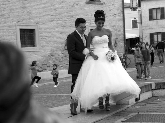 Il matrimonio di Nicolo&apos; e Anggi a Monterado, Ancona 48