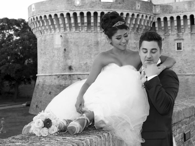 Il matrimonio di Nicolo&apos; e Anggi a Monterado, Ancona 53