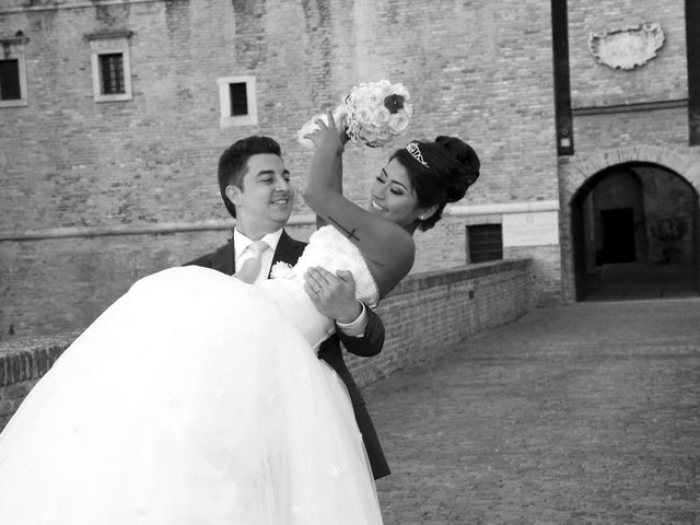 Il matrimonio di Nicolo&apos; e Anggi a Monterado, Ancona 55