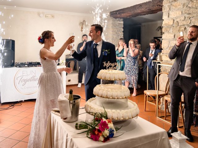 Il matrimonio di Federico e Greta a Rogno, Bergamo 45