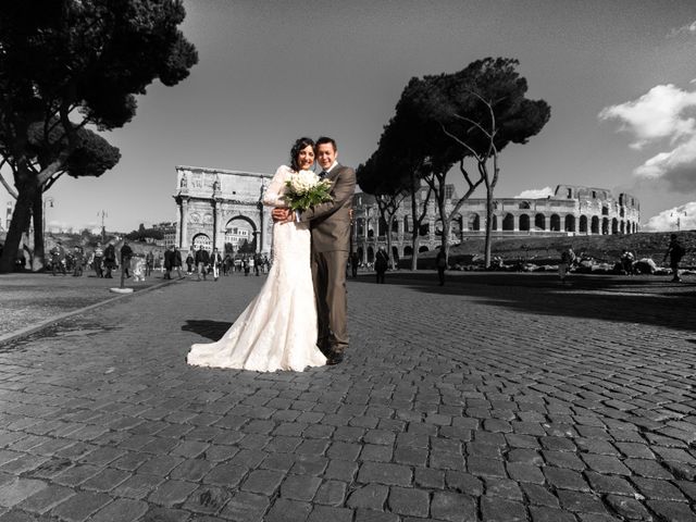 Il matrimonio di Carlos e Elena a Roma, Roma 10