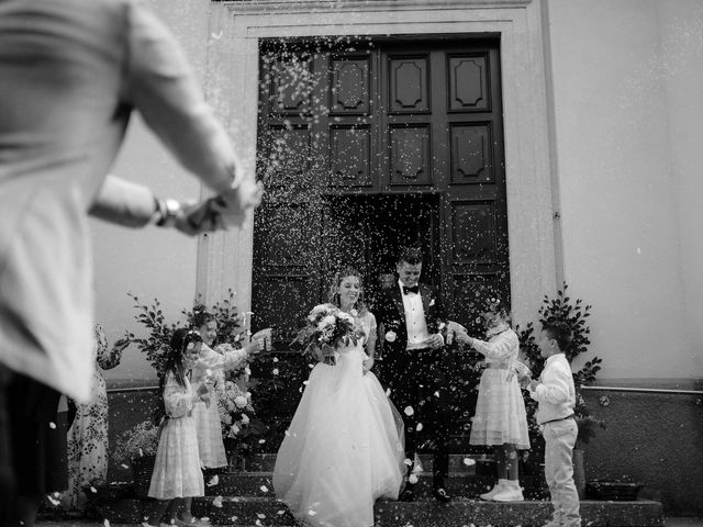 Il matrimonio di Alessandro e Giulia a Civenna, Como 16