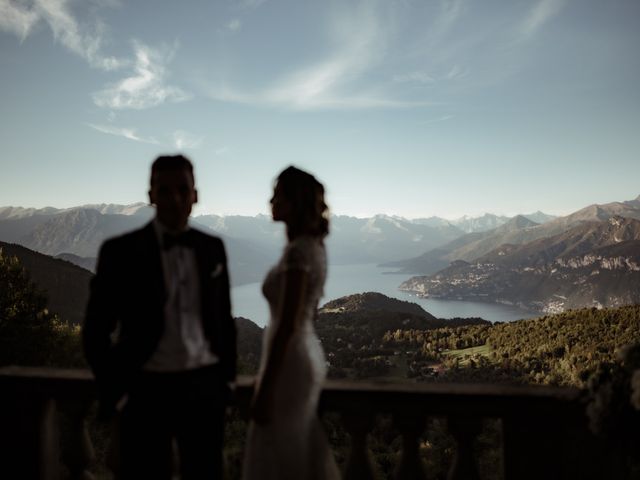 Il matrimonio di Alessandro e Giulia a Civenna, Como 34