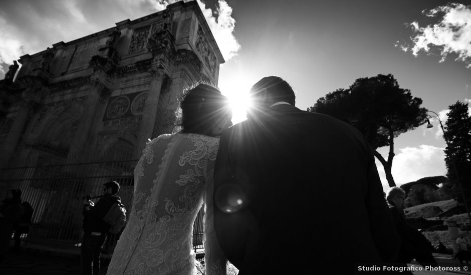 Il matrimonio di Carlos e Elena a Roma, Roma