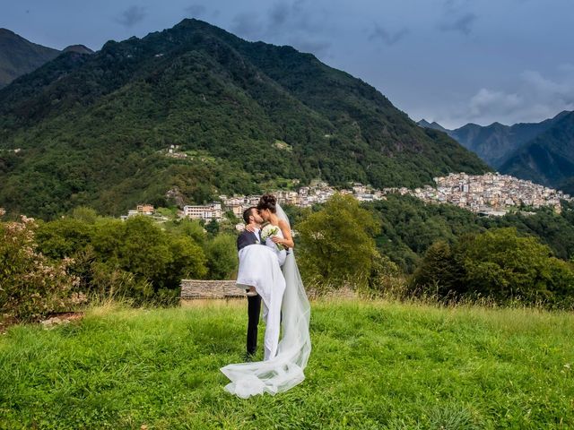 Il matrimonio di Maurilio e Carol a Premana, Lecco 50