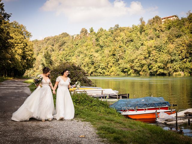 Il matrimonio di Annaklara e Adriana a Trezzo sull&apos;Adda, Milano 35