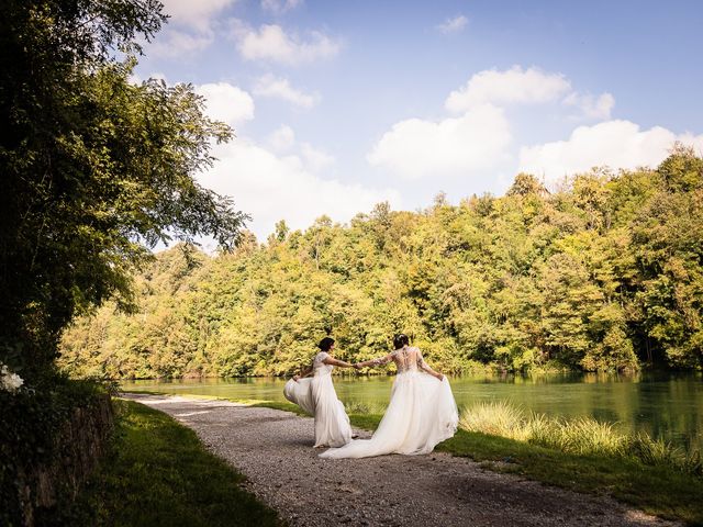 Il matrimonio di Annaklara e Adriana a Trezzo sull&apos;Adda, Milano 44